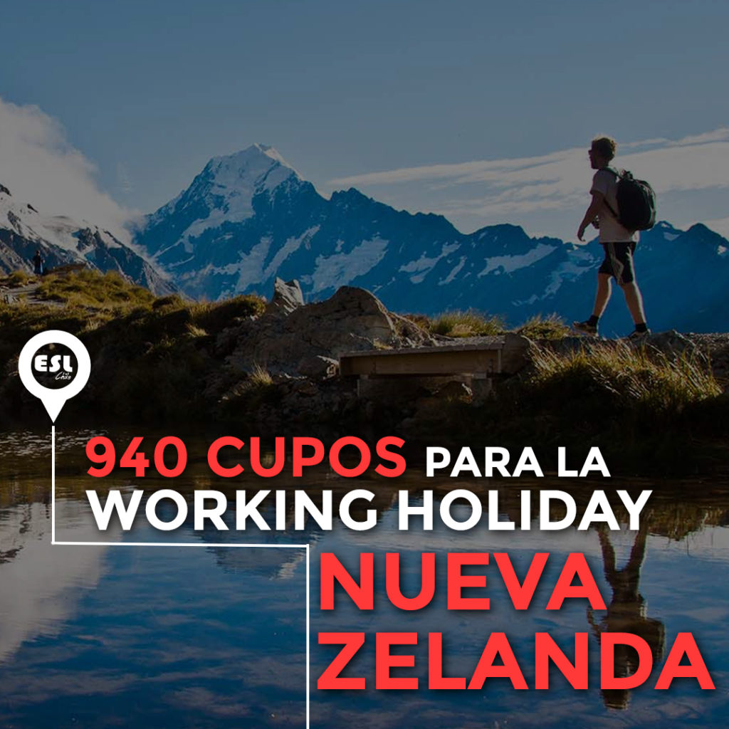 Visa Working Holiday: se abren 940 cupos de postulación para Nueva Zelanda